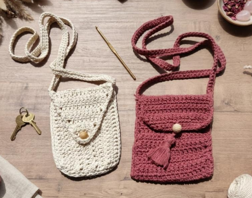 Hilo & Llama — bolsos de crochet